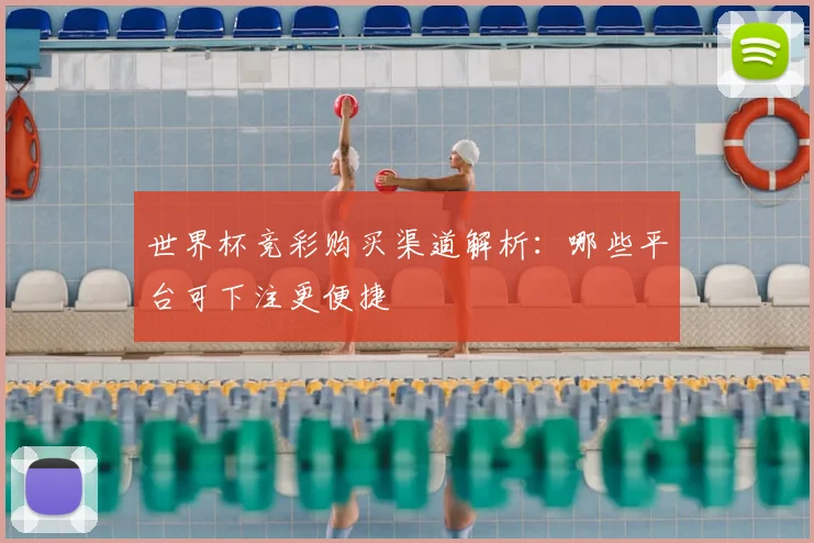 世界杯竞彩购买渠道解析：哪些平台可下注更便捷