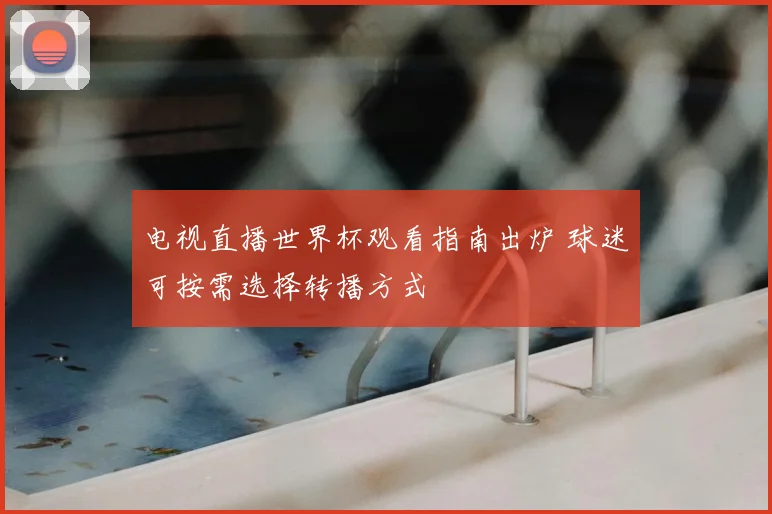 电视直播世界杯观看指南出炉 球迷可按需选择转播方式