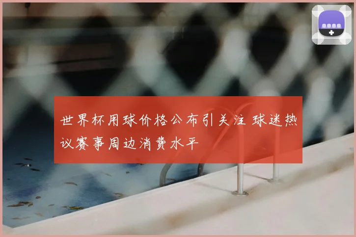 世界杯用球价格公布引关注 球迷热议赛事周边消费水平